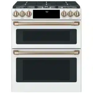 Cuisinière à gaz CAFE, 30 pouces, blanc mat – CCGS750P4MW2