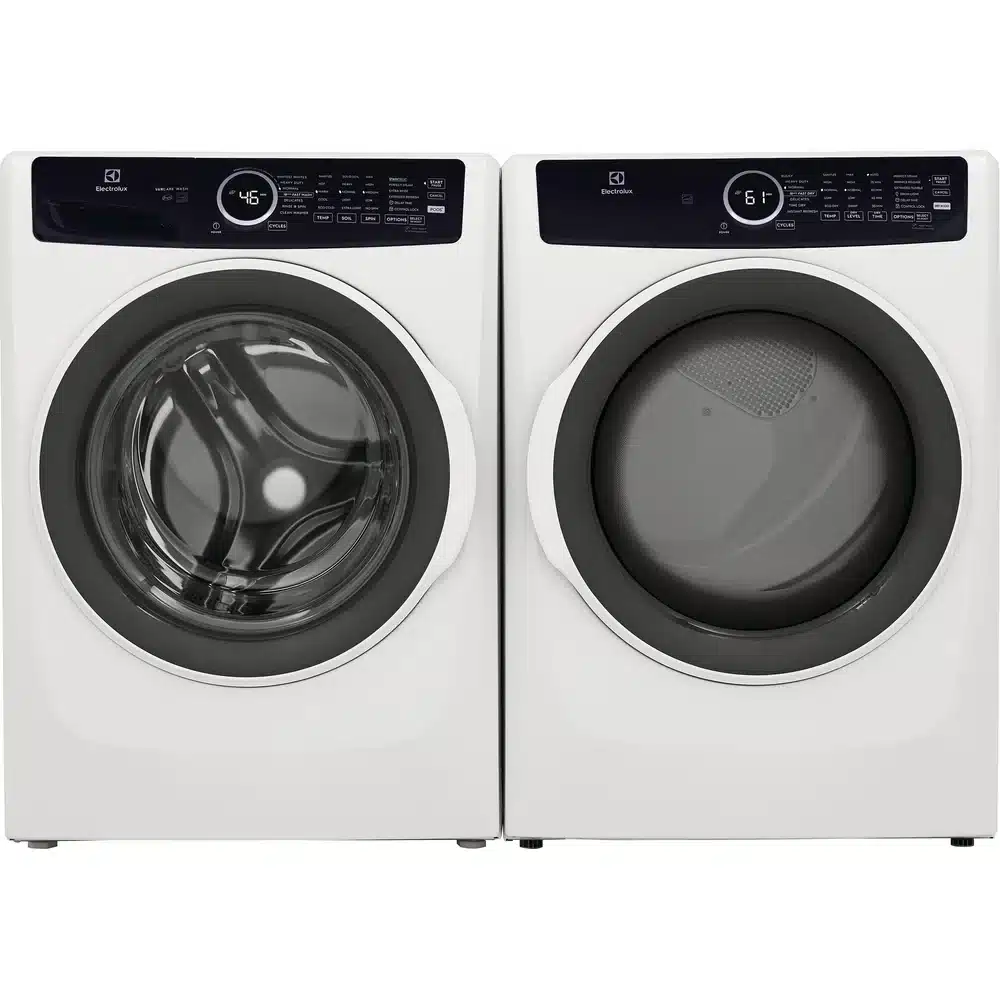 ELECTROLUX Washer / Dryer Set, 27 inch, White – ELFW7437AW2 & ELFE743CAW0