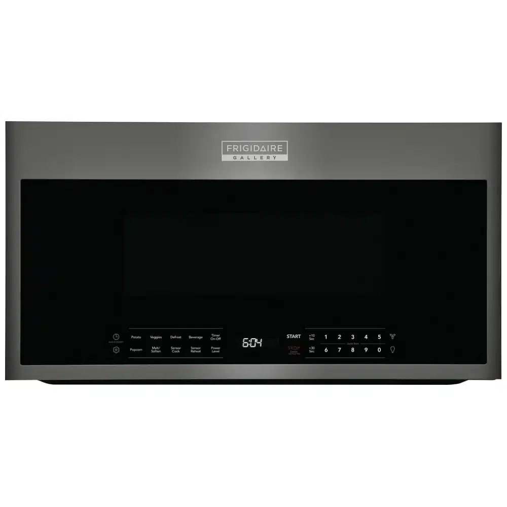 Micro-onde à hotte intégrée FRIGIDAIRE GALLERY, 30 pouces, noir inox – GMOS1964AD