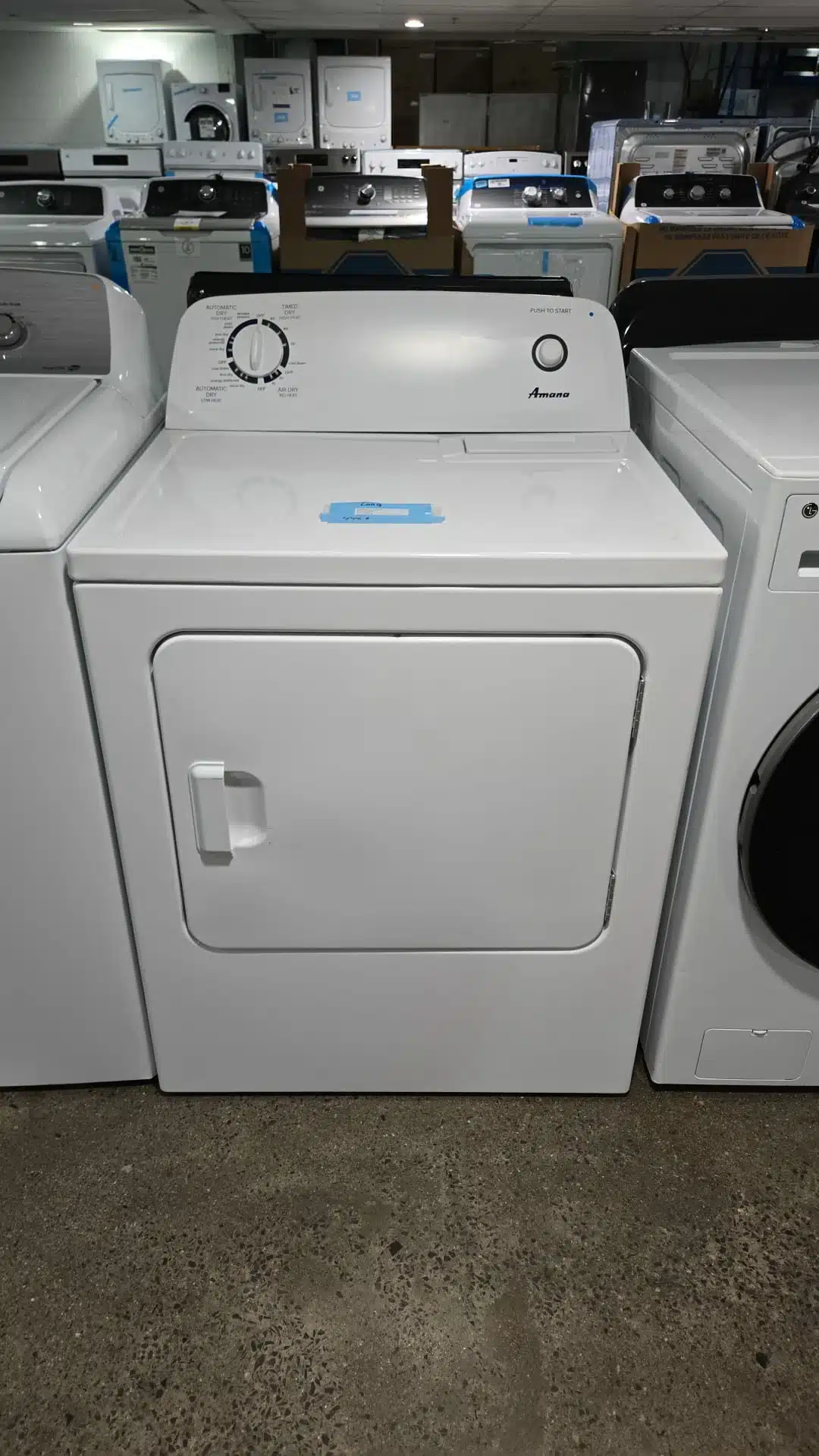 AMANA Electric Dryer, 29 inch, White – YNED4655EW - Image 3